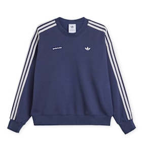 adidas Originals x Sporty & Rich Wmns Collegiate Pack Sweatshirt blue