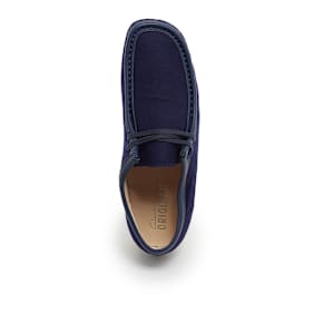 Clarks Wallabee blau