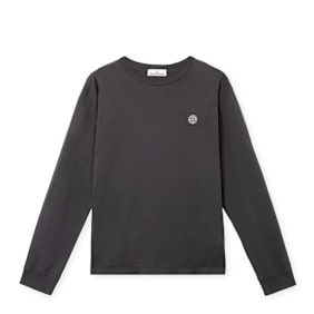 Stone Island Longsleeve T-Shirt schwarz