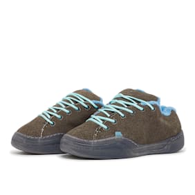 ERL Suede Vamp Skate Sneaker Leather bruin