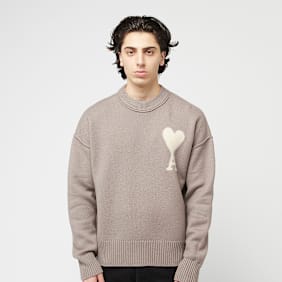 AMI PARIS Ami De Coeur Sweater beige