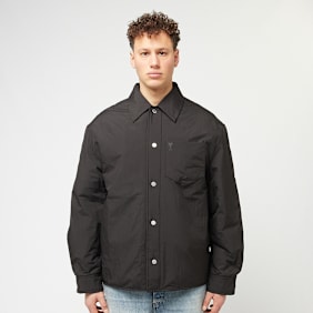 AMI PARIS Padded Ami De Coeur Overshirt schwarz