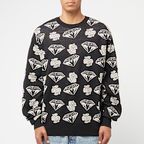 Billionaire Boys Club Diamonds & Dollars Knit Jumper schwarz