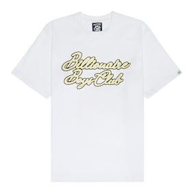 Billionaire Boys Club Diamond Script Logo T-Shirt weiß