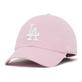 '47 MLB Los Angeles Dodgers '47 Clean Up Cap light pink