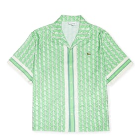 Lacoste Monogram Shirt groen