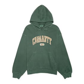 Carhartt WIP Hooded Library Sweatshirt grün