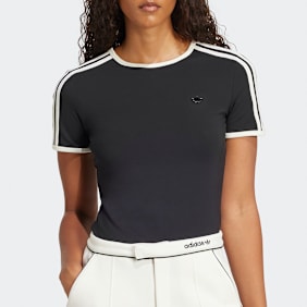 adidas Originals Wmns 3-Stripes Cali Tee zwart