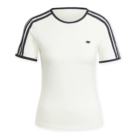 adidas Originals Wmns 3-Stripes Cali Tee weiß