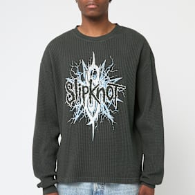 Pleasures x Slipknot Spit Thermal Long Sleeve green