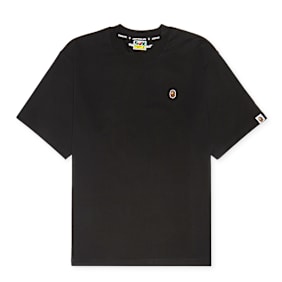 A Bathing Ape One Point Relaxed Fit Tee zwart