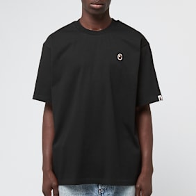 A Bathing Ape One Point Relaxed Fit Tee zwart
