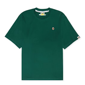 A Bathing Ape One Point Relaxed Fit Tee groen