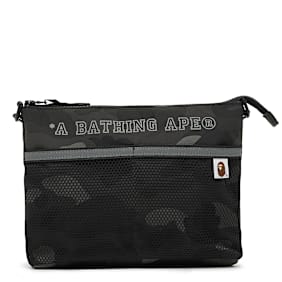 A Bathing Ape Color Camo Sacoche black