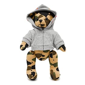 A Bathing Ape 1st Camo Bear Plush Doll beige
