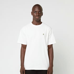 A Bathing Ape ABC Camo One Point Tee weiß