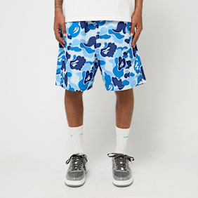 A Bathing Ape ABC Camo One Point Relaxed Fit Water Shorts blauw