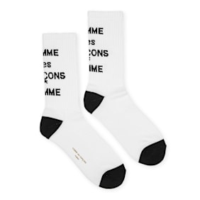 Comme des Garcons Homme Socks white