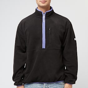 thisisneverthat Half Zip Fleece Pullover zwart
