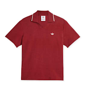 adidas Originals x Wales Bonner Terry Polo Shirt rood