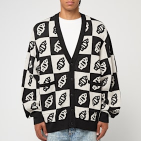 ICECREAM Checkerboard Cardigan schwarz