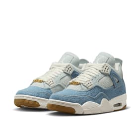Jordan Wmns Air Jordan 4 Retro Tex "Worn Blue Denim" blauw
