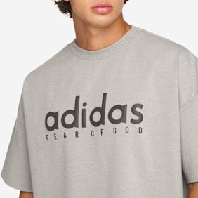 adidas Originals x Fear of God Athletics Quickdry Tee grau