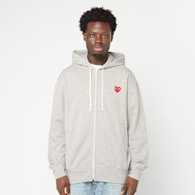 Comme des Garcons Play Play Big Heart Sweatshirt grijs