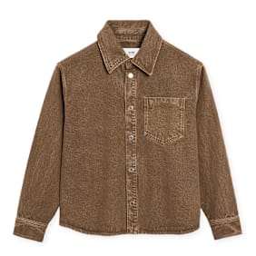 AMI PARIS Surchemise ADC bruin