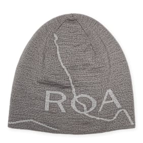 ROA Logo Wool Beanie grijs