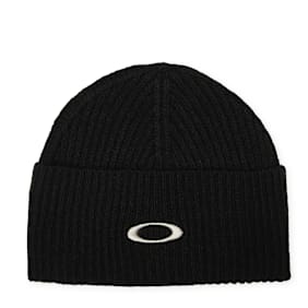 Oakley Ellipse Ribbed Beanie schwarz