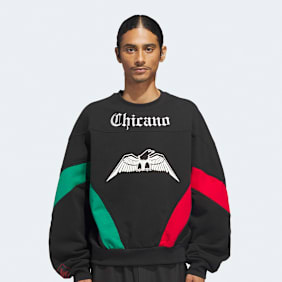 adidas Originals x Willy Chavarria Chicano Sweater schwarz