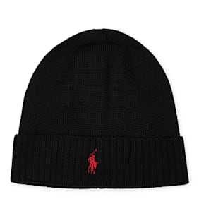 Polo Ralph Lauren Merino Wool Beanie zwart