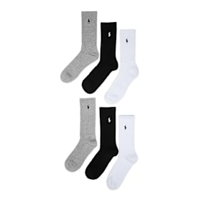 Polo Ralph Lauren Crew Socks 6-Pack multicolor