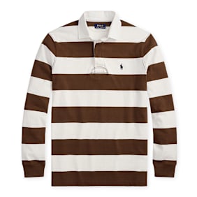 Polo Ralph Lauren Longlsleeve Rugby Knit bruin
