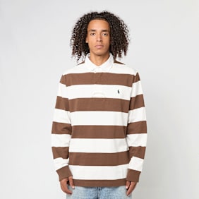 Polo Ralph Lauren Longlsleeve Rugby Knit bruin