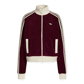 adidas Originals Velour Knit Tracktop rood