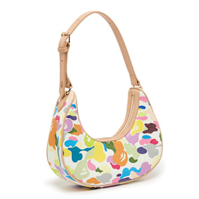 A Bathing Ape Multi Camo Hand Bag L multicolor