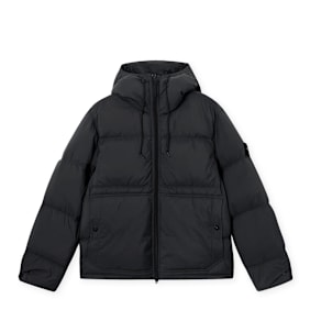 Stone Island Short Parka zwart