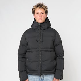 Stone Island Short Parka zwart