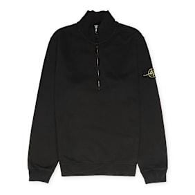 Stone Island Longsleeve Polo zwart