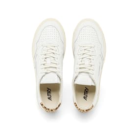 Autry Wmns Platform Low weiß