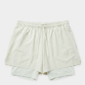 On x PAF Zero 2-in-1 Shorts beige