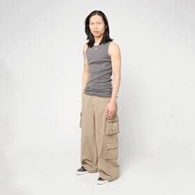 ERL Unisex Cargo Pants Woven beige