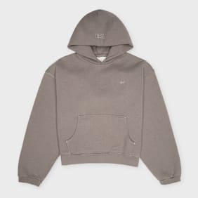 ERL Unisex Heathered Hoodie Knit bruin