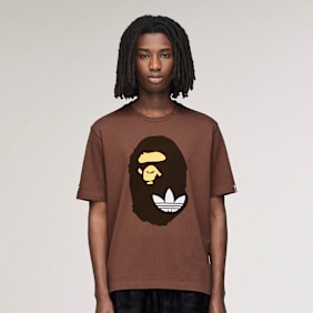 adidas Originals x Bape SSL Tee brown