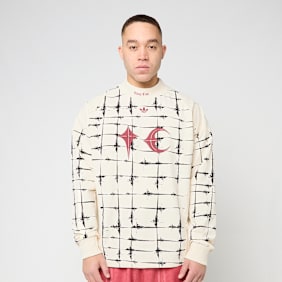 adidas Originals x Thug Club Goalie Tee Longsleeve beige