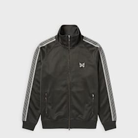 Needles Track Jacket - Poly Smooth zwart