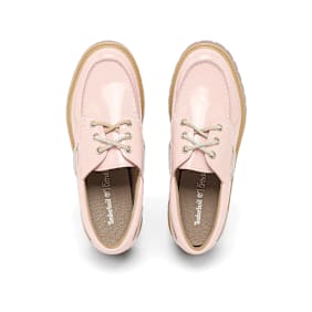 Timberland Wmns Stone Street Boat Shoe Patent Leather Pink