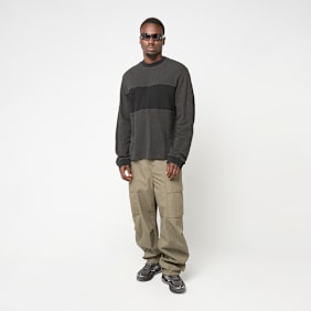 Brain Dead Thermal Long Sleeve Tee grau